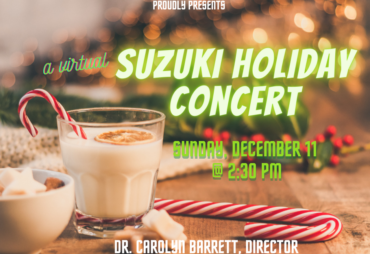 Barrett Suzuki Holiday Concert 2022