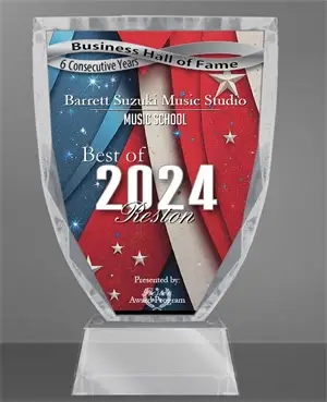 Barrett Suzuki Music Studio Receives 2024 Best of Reston Award