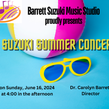 Barrett Suzuki Summer Concert on June 16, 2024