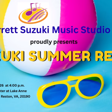 Barrett Suzuki Summer Recital on June 21, 2026
